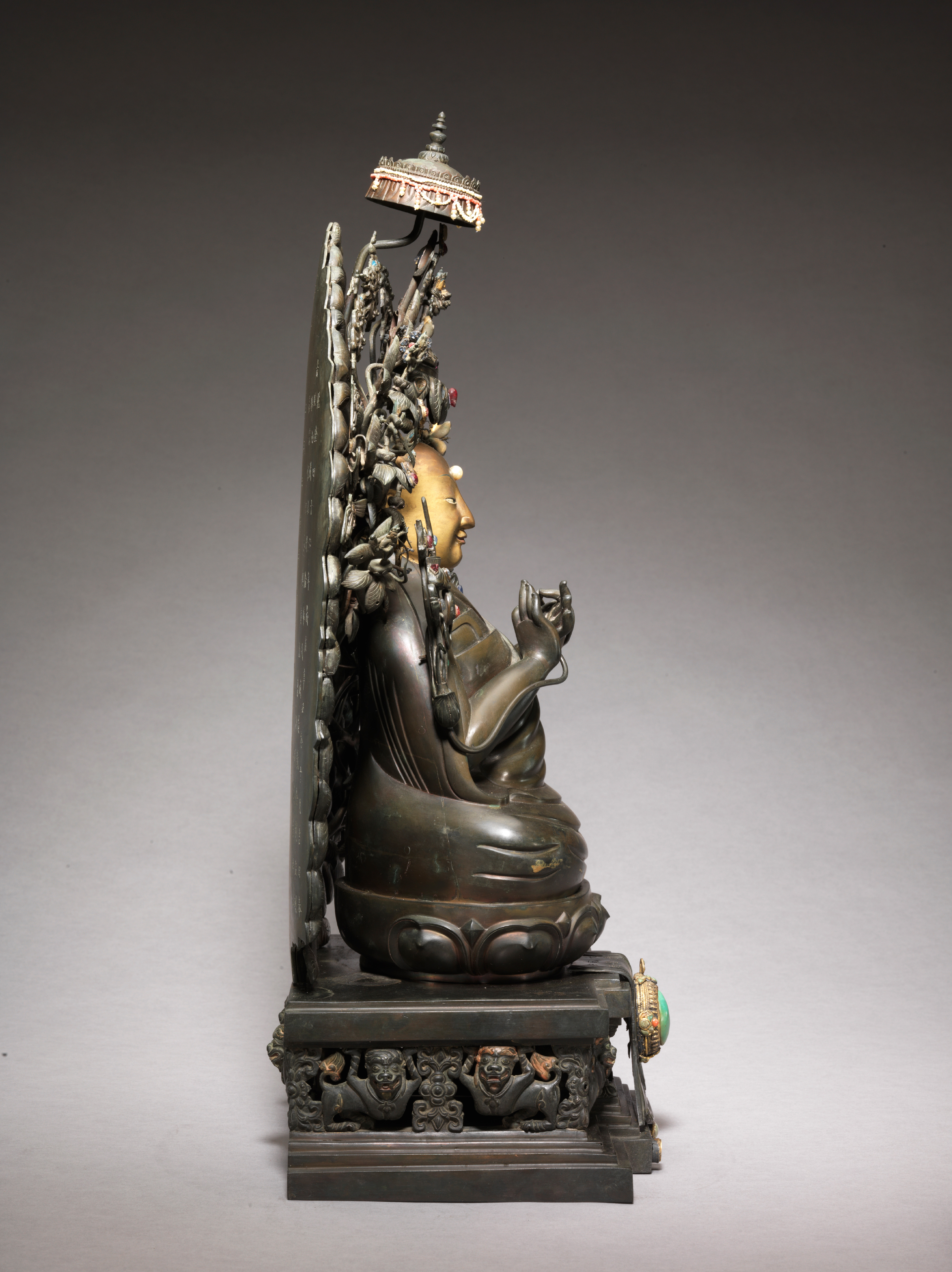 紫金琍玛宗喀巴像