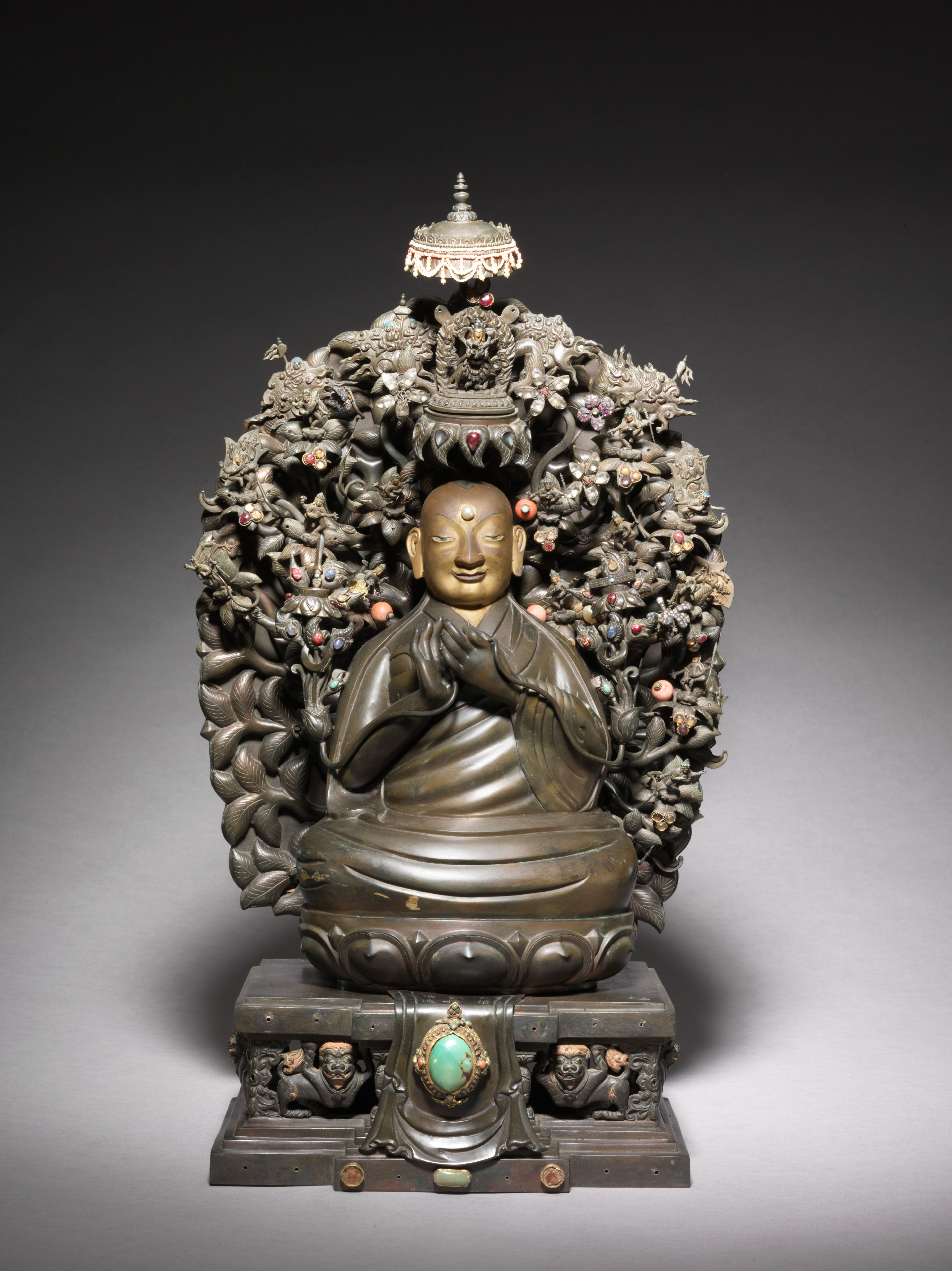 紫金琍玛宗喀巴像