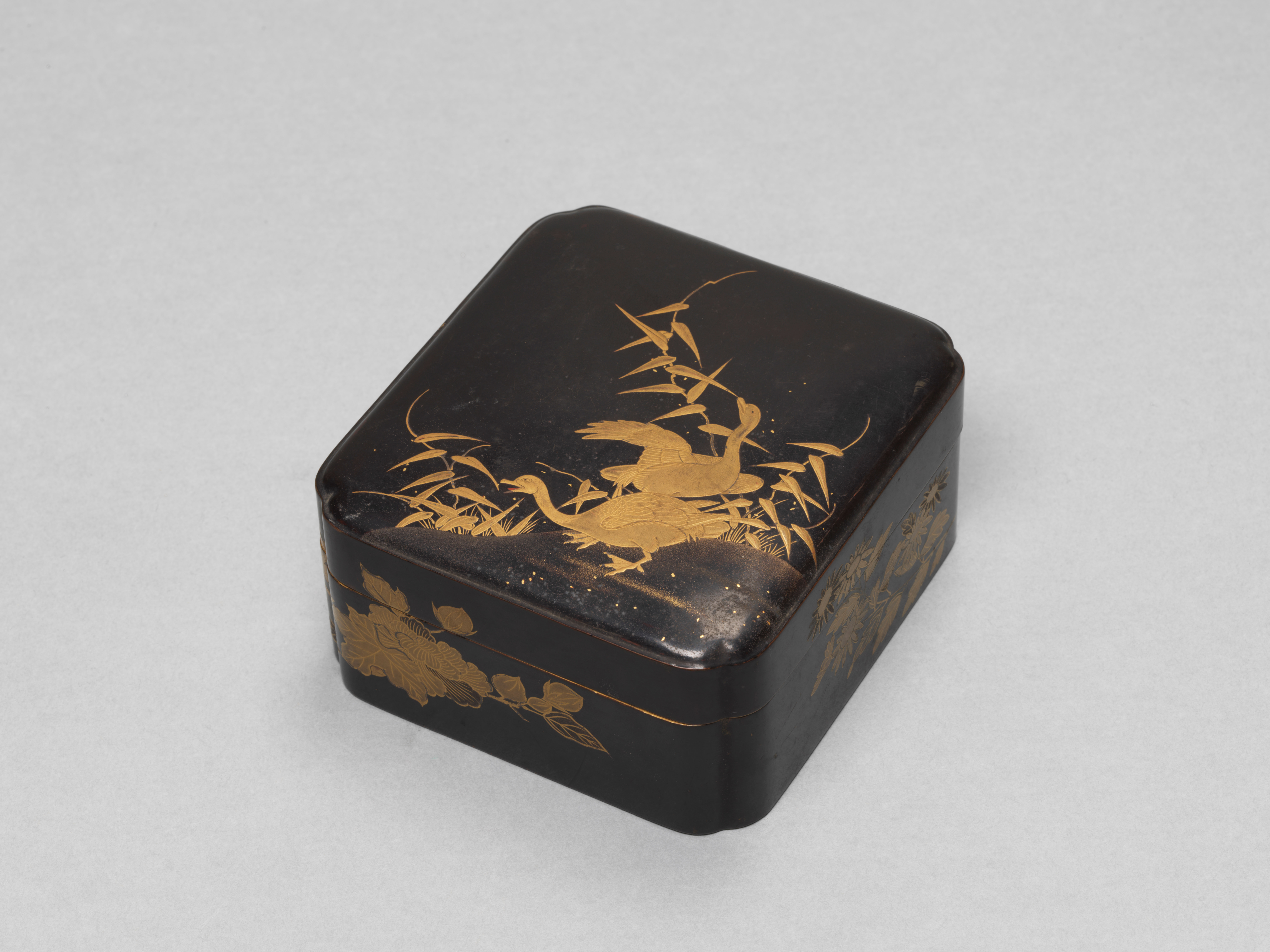 旧藏 中國 清代 銅製 四大神獣 青龍 時代物 中国古美術 極細工